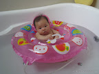 Swimming for the first time