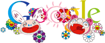 First Day Of Summer-Google Logo by Takashi Murakami
