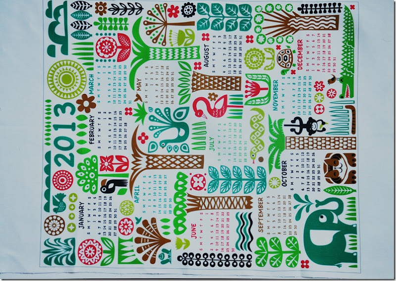 2013 Fabric Calendar at Living with Punks 2013 Fabric Calendar at Living with Punks