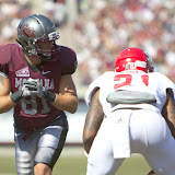 Washington - Grizzly Stadium, Montana Grizzlies vs. South Dakota Coyotes.  Missoula, MT, September 1st, 2012.