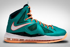 Gallery: Nike LeBron X Miami Setting or Dolphins if you Like nike lebron 10 gr miami dolphins 5 01 Gallery: Nike LeBron X Miami Setting or Dolphins if you Like