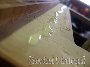 New Sides on an Old Dresser {Sawdust and Embryos}