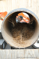 Straw-clay tumbler