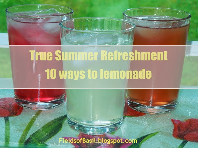 10 homemade lemonade recipes