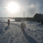 Снова спустились в деревню Коварды