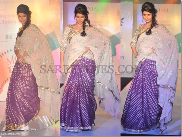 Manali_Jagtap_Pink_Blue_Saree