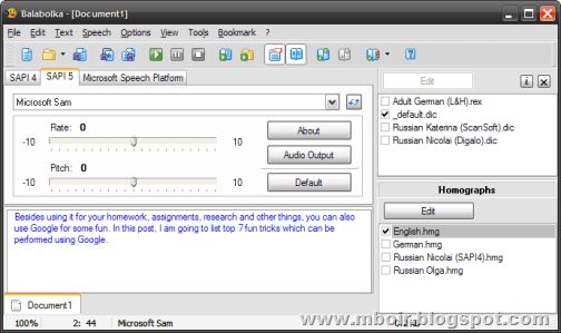 balabolka mboir