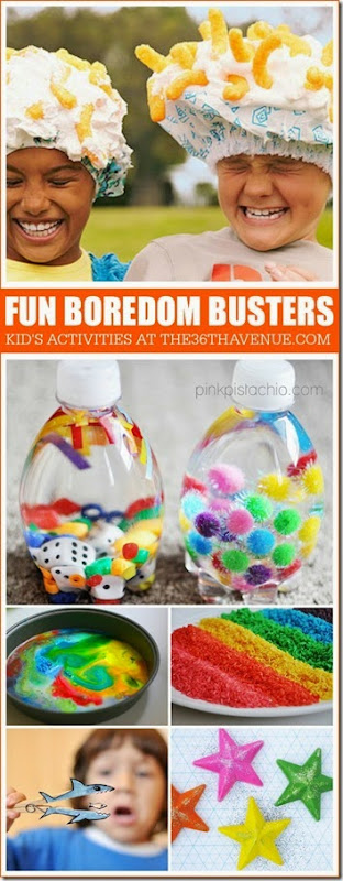 Boredom Buster Kids Activities so you'll never hear the dreaded I'm bored! This is a great list for moms as we make our New Year's Resolutions to play with our kids more! Boredom Buster Kids Activities so you'll never hear the dreaded I'm bored! This is a great list for moms as we make our New Year's Resolutions to play with our kids more!