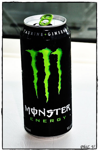 Monster Energy. Champion's drink.