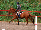 Isadora och Ida i Stjärnorp 16 okt 2011
