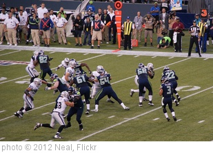 'QB Russell Wilson in the Pocket' photo (c) 2012, Neal - license: http://creativecommons.org/licenses/by-sa/2.0/