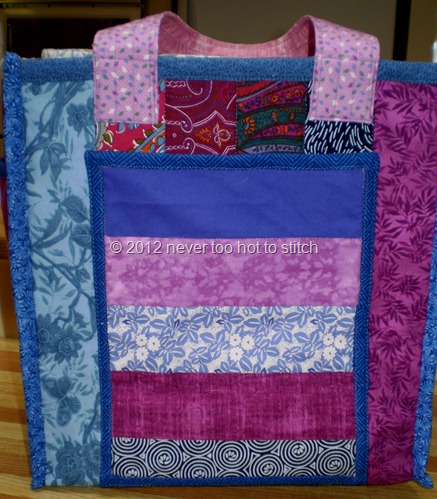 finished bag front