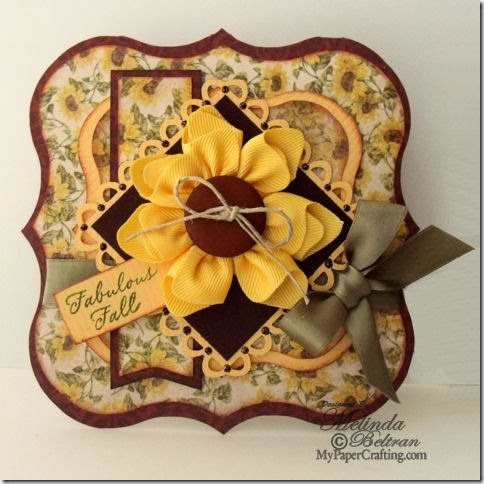 mayarts sunflower ribbon card-480 mayarts sunflower ribbon card-480