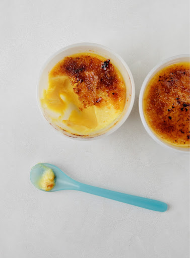 You can make this no-bake creme brulee on the stovetop. Photo by Stacy Newgent, from Bakeless Sweets. You can make this no-bake creme brulee on the stovetop. Photo by Stacy Newgent, from Bakeless Sweets.