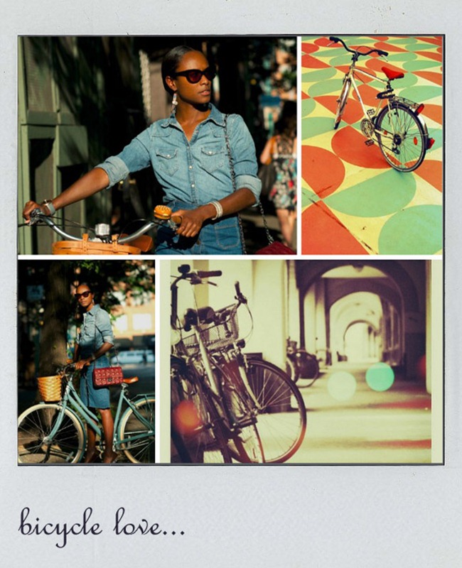 Bicycle Love polaroid copy