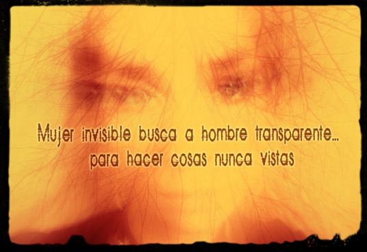 mujer transparente