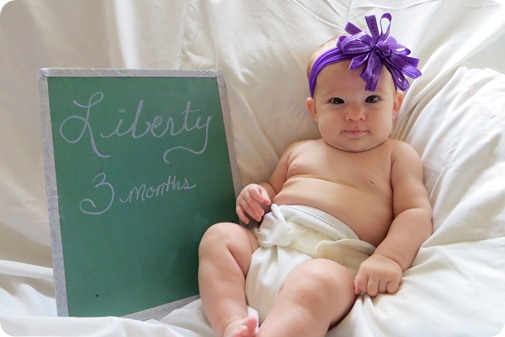 Liberty 3 Month Portraits