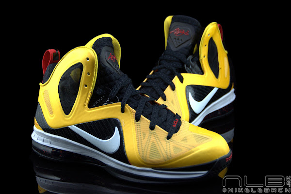 The Showcase Miami Heat Inspired LeBron 9 Elite 8220Taxi8221