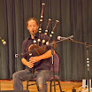 Dan on highland pipes