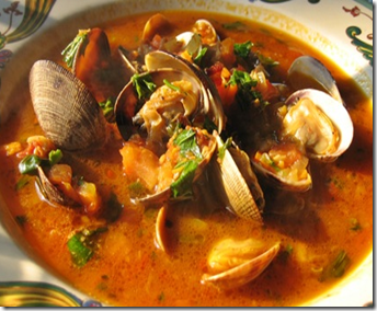 Zuppa di vongole alla contadina 