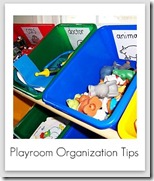 playroom organization