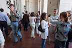Guests mingle outside at the dessert reception.
Photo by Eric Slomanson/slomophotos.com - Copyright 2010.