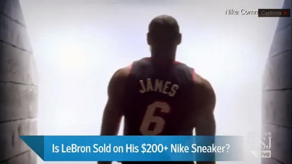 Wall Street Journal amp ESPN Report Nike Redefining LeBron 11 for LBJ