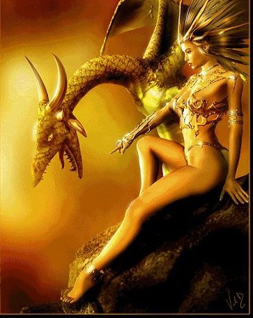 Beauty And Dragon, Dragons