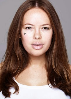 Strictly embargoed until 31.10.14 – Tanya Burr takes part in BBC Children in Need’s annual BearFaced campaign
