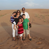 Our family in the Four Quarters Desert