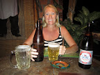And cold beers at night!