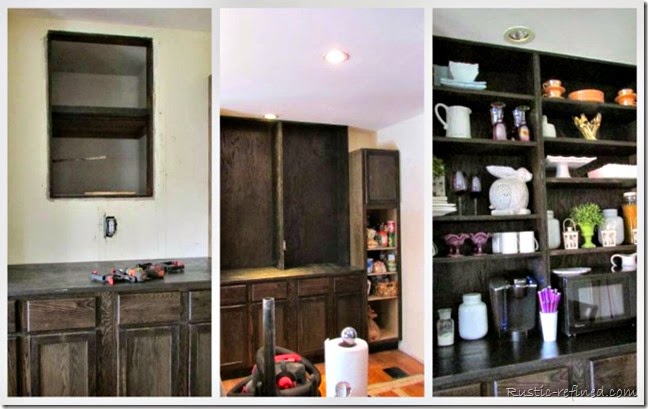 butlers pantry collage
