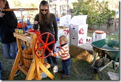 T making apple juice