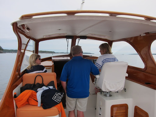 Captain Martha is at the helm and we're safe in her hands, Francesca!