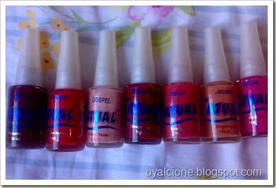 esmaltes atual cremosos