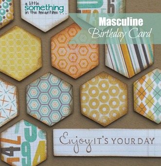 Masculine Birthday Card WM