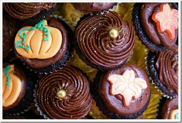 fall mini cupcake tower fall mini cupcake tower