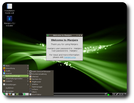 Manjaro Linux 0.8.2 LXDE