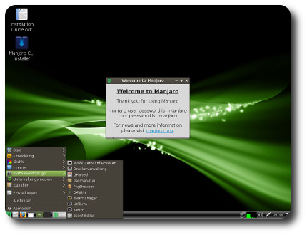 Manjaro Linux 0.8.2 LXDE Manjaro Linux 0.8.2 LXDE
