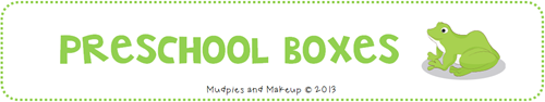 Frog Preschool Boxes Frog Preschool Boxes