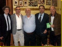 Riccardo Cucchi, Gabriele Majo, Corrado Marvasi, Tonino Raffa, Pino Colombi