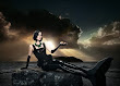 Dark Black Mermaid