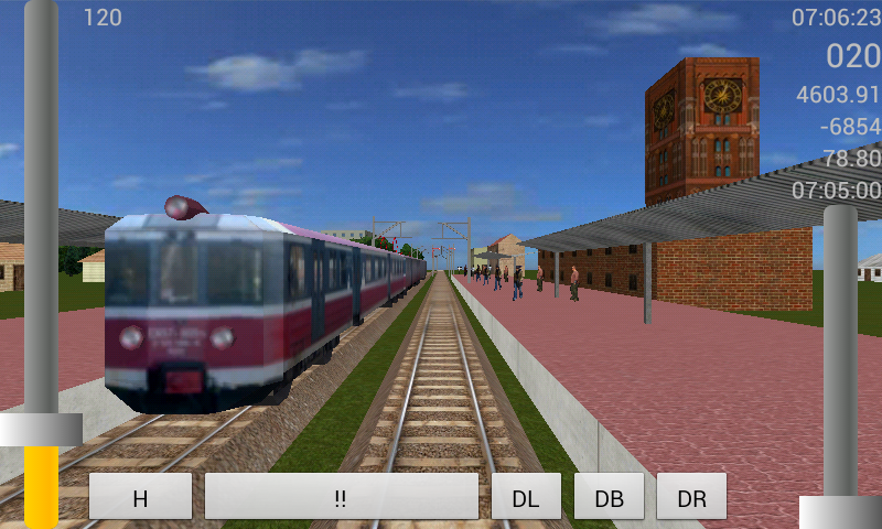Android application Train Driver - Train Simulator screenshort