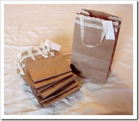 Paper Lunch Bags as Gift Bags