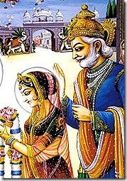 Janaka and Sita