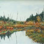 L'oeil aux aguets - 16'' x 20'', 2007.