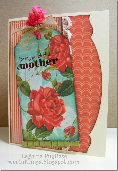 LeAnne Pugliese WeeInklings Paper Players 194 Gecko Galz Stampin Up Mothers Day 