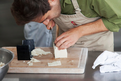 Thomas did some artful deconstruction and was instrumental in the selection of cheeses and their pairings. Thomas did some artful deconstruction and was instrumental in the selection of cheeses and their pairings.
