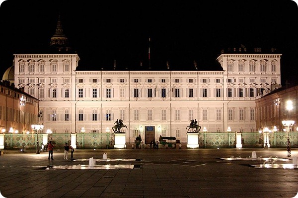 Piamonte PalazzoRealeNotteTorino