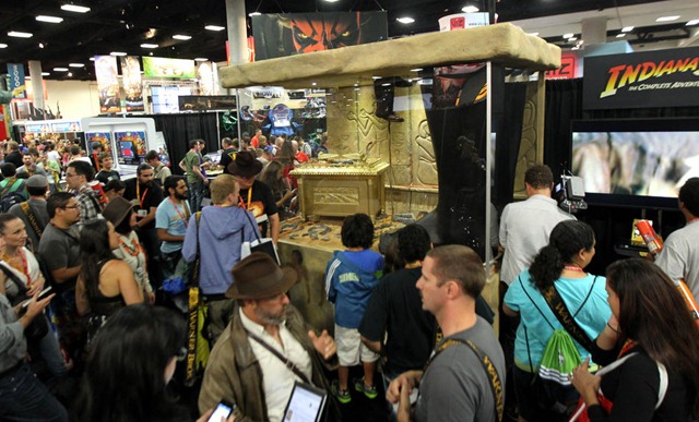 Indiana Jones The Complete Adventures Blu-ray at Comic-Con